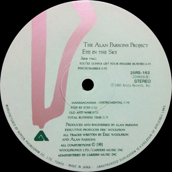 The Alan Parsons Project - Eye In The Sky (LP, Album)