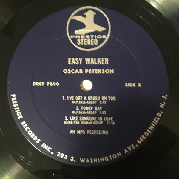 Oscar Peterson - Easy Walker (LP, Album)