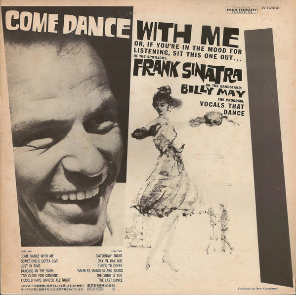 Frank Sinatra - Come Dance With Me! (LP, Album, Rai)