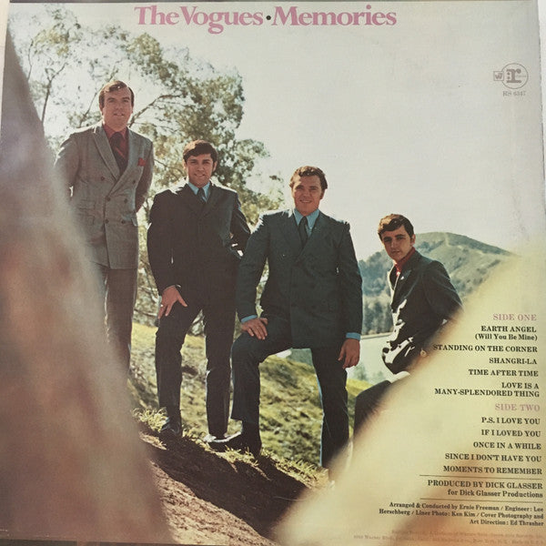 The Vogues - Memories (LP, Album, Promo)