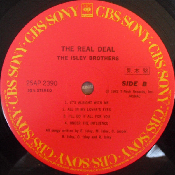 The Isley Brothers - The Real Deal (LP, Album)