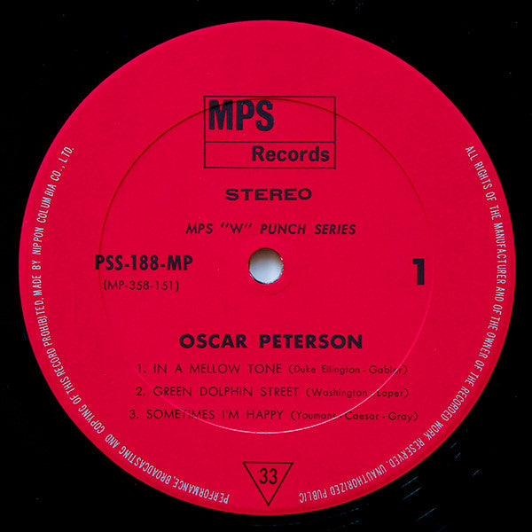Oscar Peterson - Oscar Peterson (2xLP, Comp)