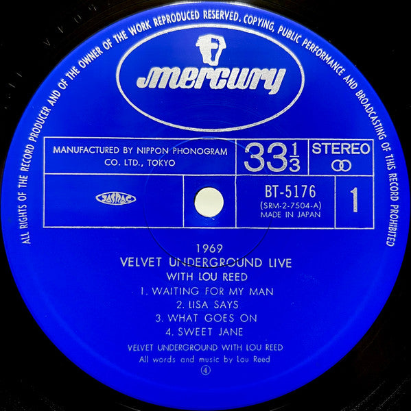 The Velvet Underground - 1969 Velvet Underground Live With Lou Reed...