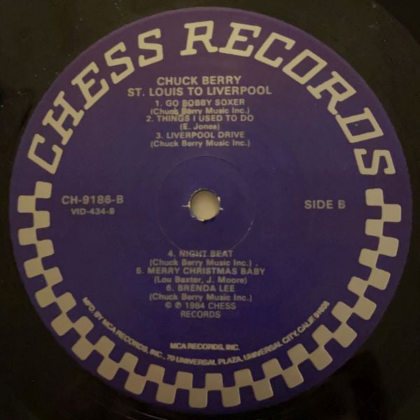 Chuck Berry - St. Louis To Liverpool (LP, Album, RE)