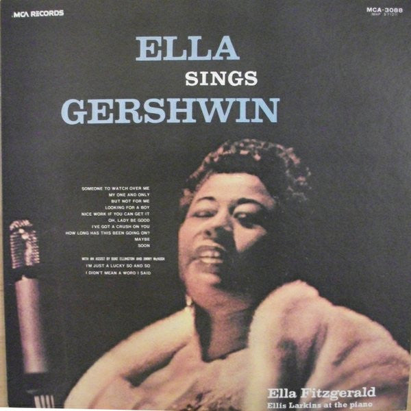Ella Fitzgerald - Ella Sings Gershwin (LP, Mono, RE)