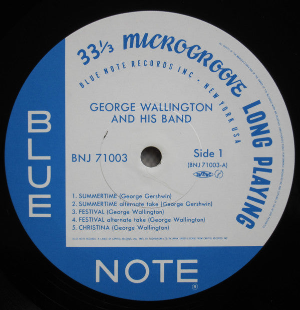George Wallington And His Band - George Wallington Showcase(LP, Alb...