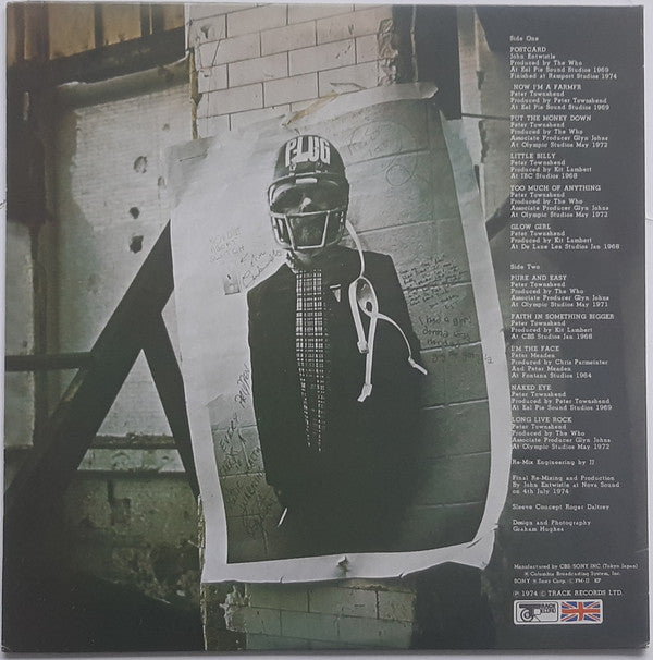 The Who - Odds & Sods (LP, Comp, RE)