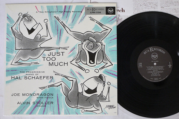 Hal Schaefer Trio - Just Too Much (LP, Album, Mono)