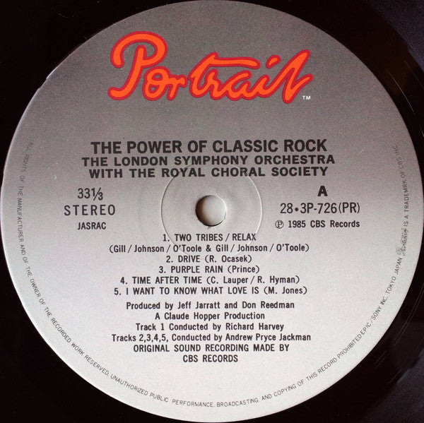 The London Symphony Orchestra* - The Power Of Classic Rock (LP, Album)