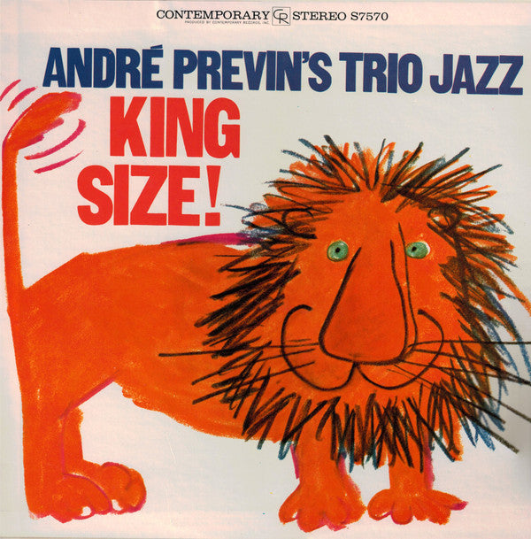 André Previn's Trio Jazz* - King Size! (LP, Album, Bla)