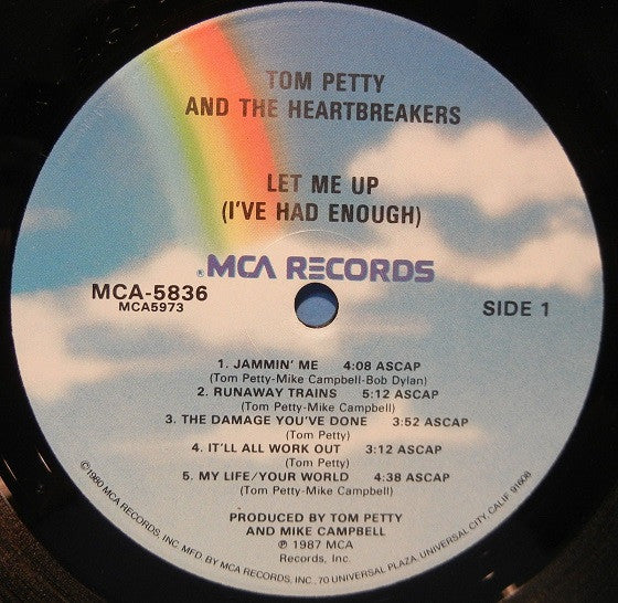 Tom Petty And The Heartbreakers - Let Me Up (I've Had Enough)(LP, A...