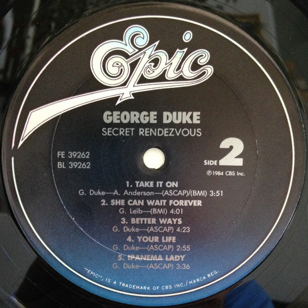 George Duke - Rendezvous (LP, Album)