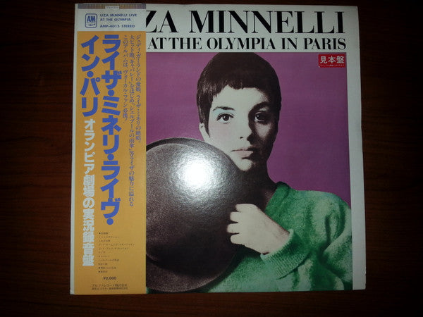 Liza Minnelli - Live At The Olympia In Paris (LP, Album, Promo, RE)