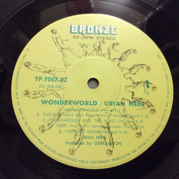 Uriah Heep - Wonderworld (LP, Album)