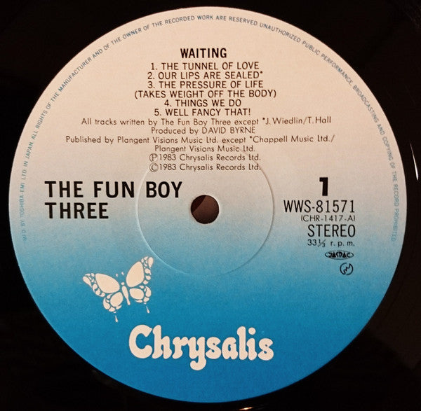 Fun Boy Three - Waiting (LP, Album)