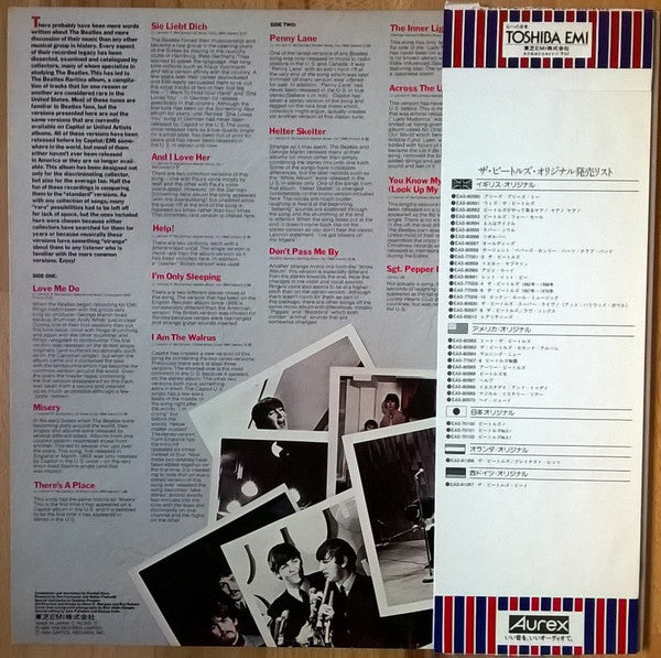 The Beatles - Rarities = レアリティーズ Vol.2(LP, Comp, Mono, Gat)