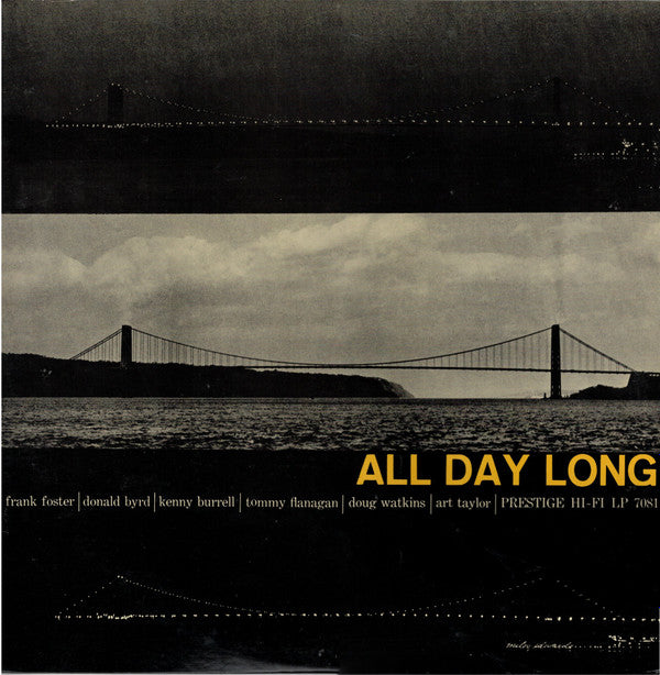 The Prestige All Stars - All Day Long (LP, Album, Mono, RE)