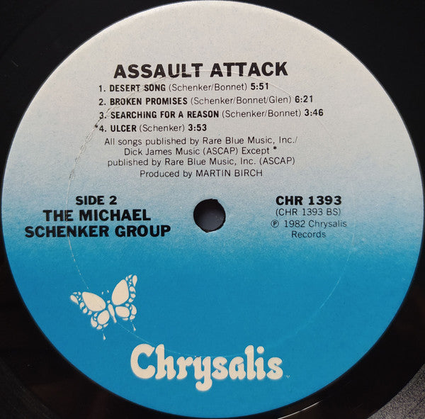 The Michael Schenker Group - Assault Attack (LP, Album)
