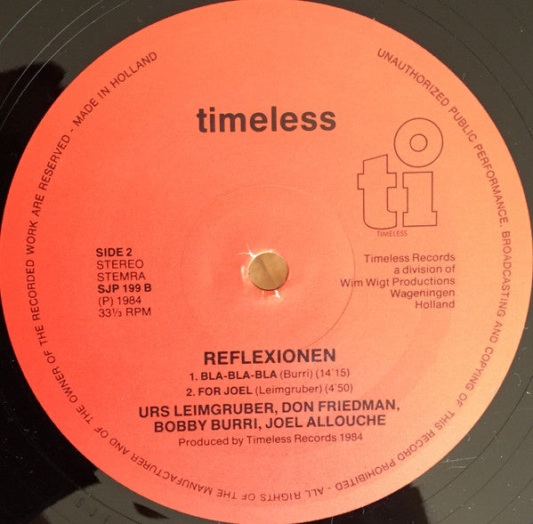 Reflexionen - Reflexionen (LP, Album)