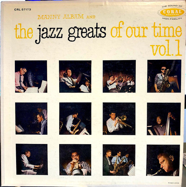 Manny Albam - Manny Albam And The Jazz Greats Of Our Time Vol.1(LP,...