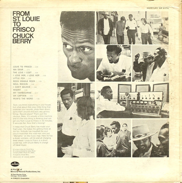 Chuck Berry - From St Louie To Frisco (LP, Album)