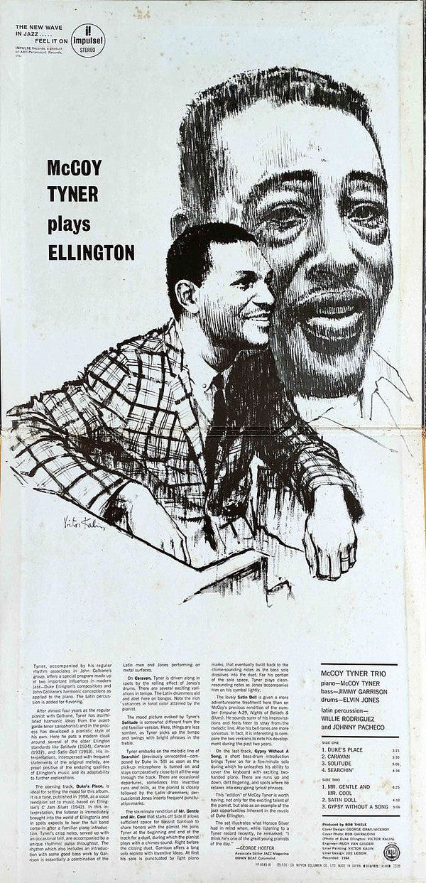 McCoy Tyner - McCoy Tyner Plays Ellington (LP, Album, RE, gat)