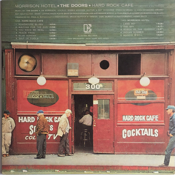 The Doors - Morrison Hotel (LP, Album, RE, Gat)