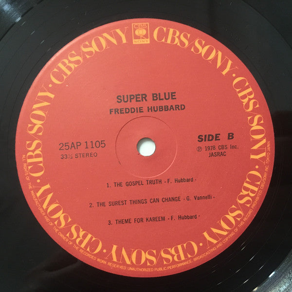 Freddie Hubbard - Super Blue (LP, Album)