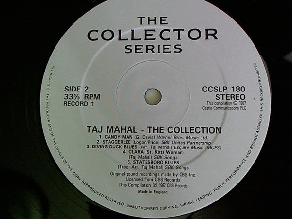 Taj Mahal - The Collection (2xLP, Comp, Gat)