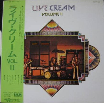 Cream (2) - Live Cream Volume II (LP, Album, RE)