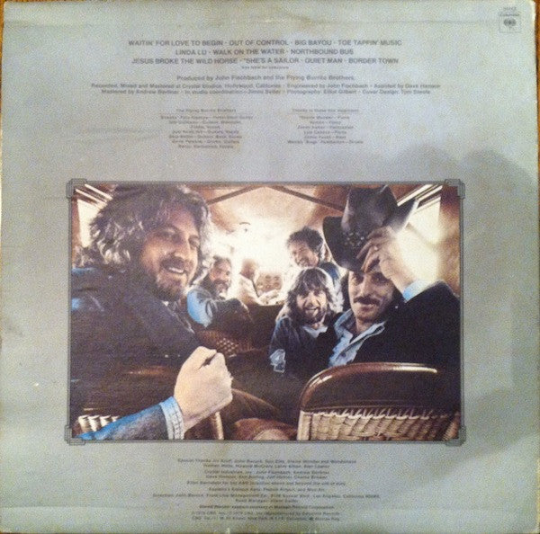 The Flying Burrito Bros - Airborne (LP, Album)