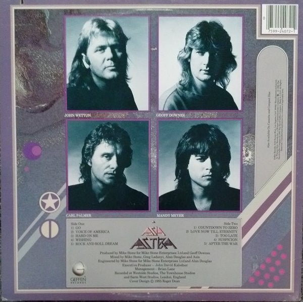 Asia (2) - Astra (LP, Album, All)
