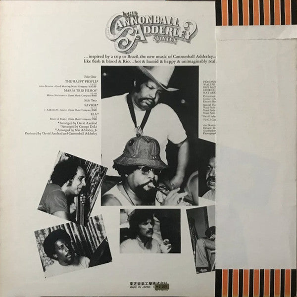 The Cannonball Adderley Quintet - The Happy People (LP, Album)