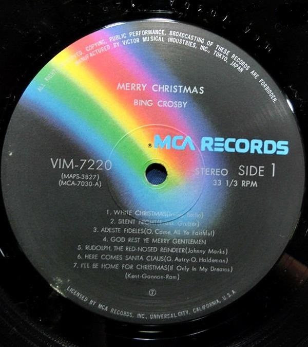 Bing Crosby - Merry Christmas (LP, Album, RE)