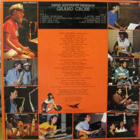 David Matthews* Presents Grand Cross - Grand Cross (LP, Album)