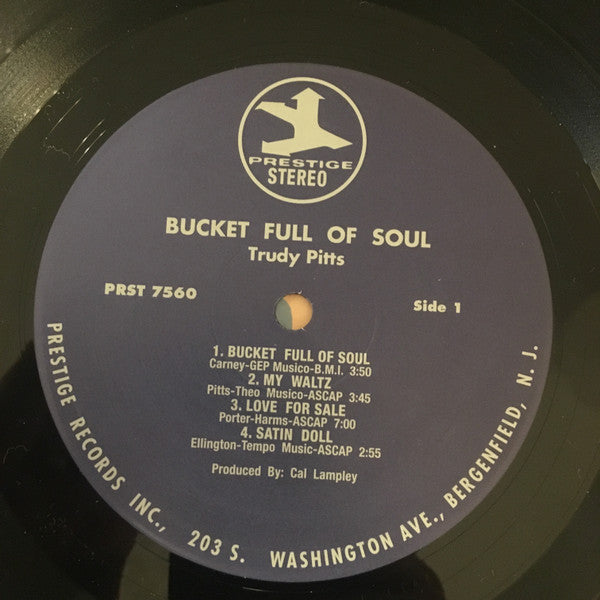 Trudy Pitts And Mr. C. (6) - A Bucketful Of Soul (LP, Album, RE)