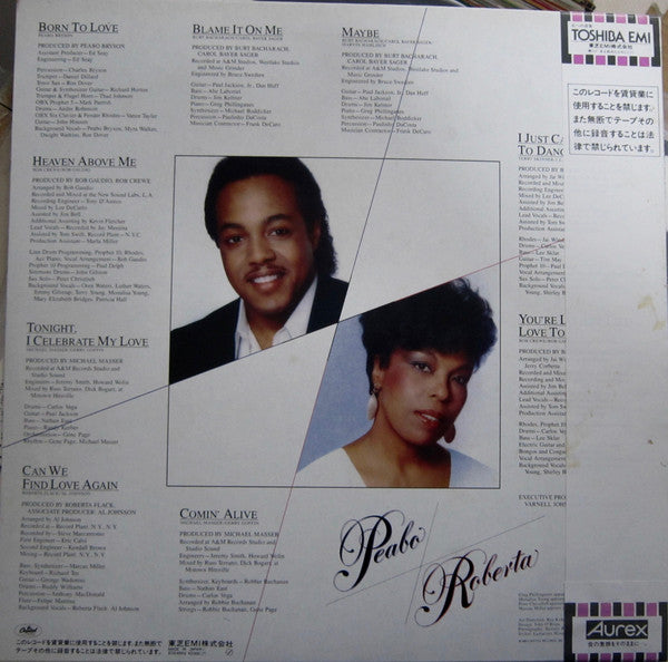 Peabo Bryson / Roberta Flack - Born To Love (LP, Album)