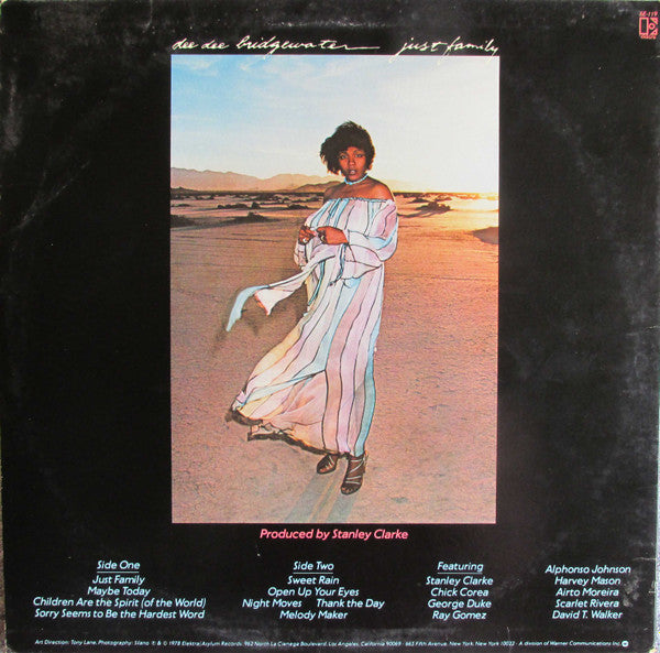 Dee Dee Bridgewater - Just Family (LP, Album, PRC)