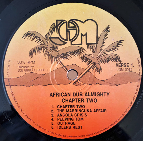 Joe Gibbs & The Professionals - African Dub - All Mighty - Chapter ...