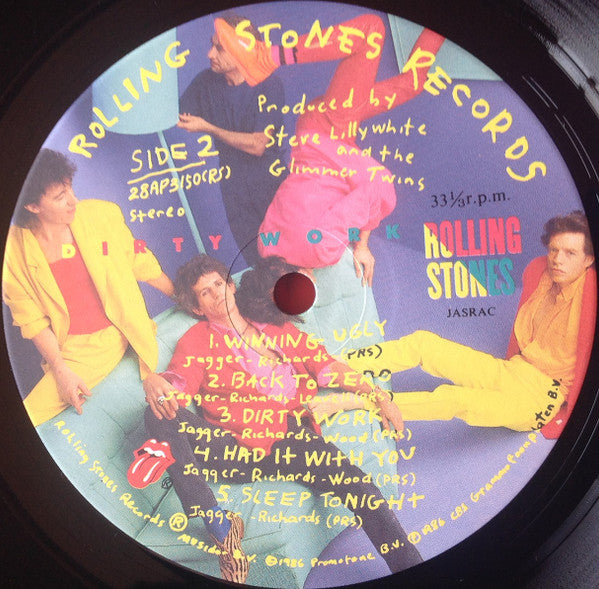 Rolling Stones* - Dirty Work (LP, Album)