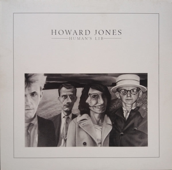 Howard Jones - Human's Lib (LP, Album, Bla)