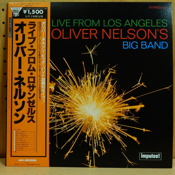 Oliver Nelson's Big Band - Live From Los Angeles (LP, Album, RE)