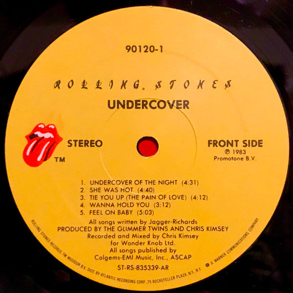 The Rolling Stones - Undercover (LP, Album)