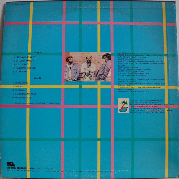 The Mighty Diamonds - Reggae Street (LP, Album)