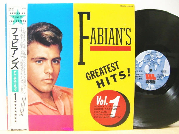Fabian (6) - Fabian's Greatest Hits Vol.1 (LP, Comp, Mono, Promo)