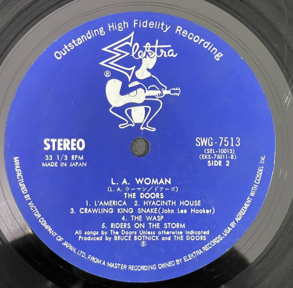 Doors* - L.A. Woman (LP, Album, Blu)