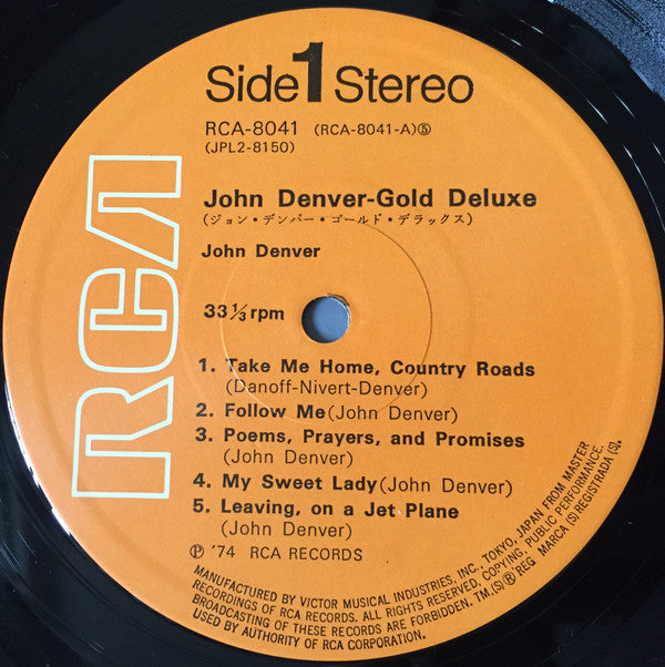 John Denver - Gold Deluxe (2xLP, Comp)