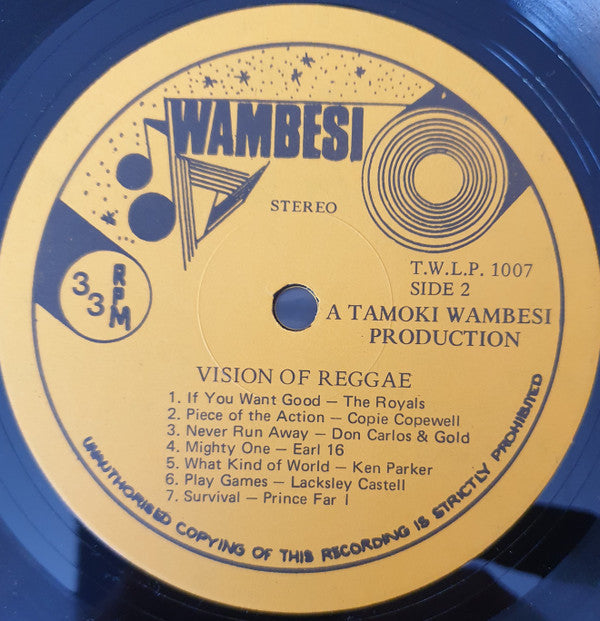 Various - Vision Of Reggae (LP, Comp)