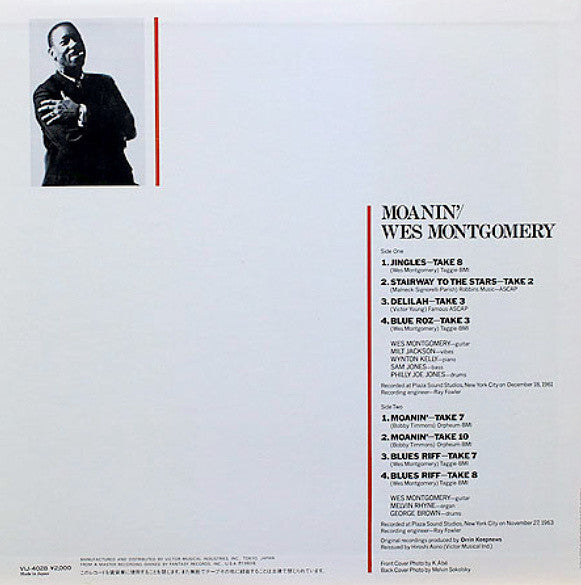 Wes Montgomery - Moanin' (LP)