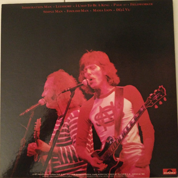 Crosby-Nash* - Live (LP, Album, 250)